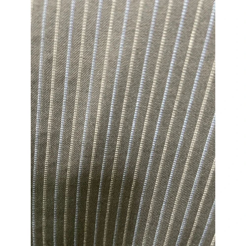 Franco Tassi Wool Pinstripe Blazer Black Grey Mens 44R Business Coat Suit Jacket